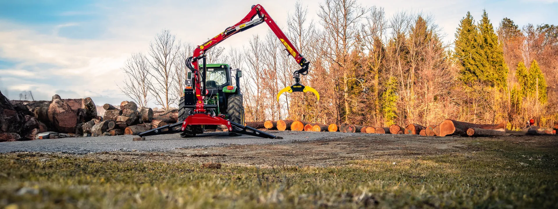 HYDRAULIC TRACTOR CRANES TAJFUN DOT