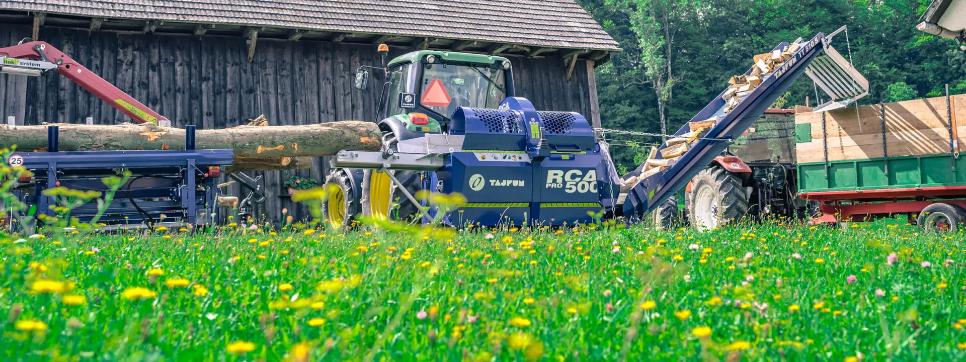 TAJFUN FIREWOOD PROCESSORS RCA